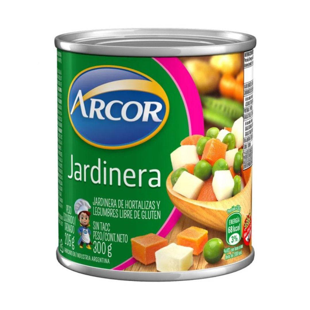 Jardinera Arcor Con Choclo 300gr