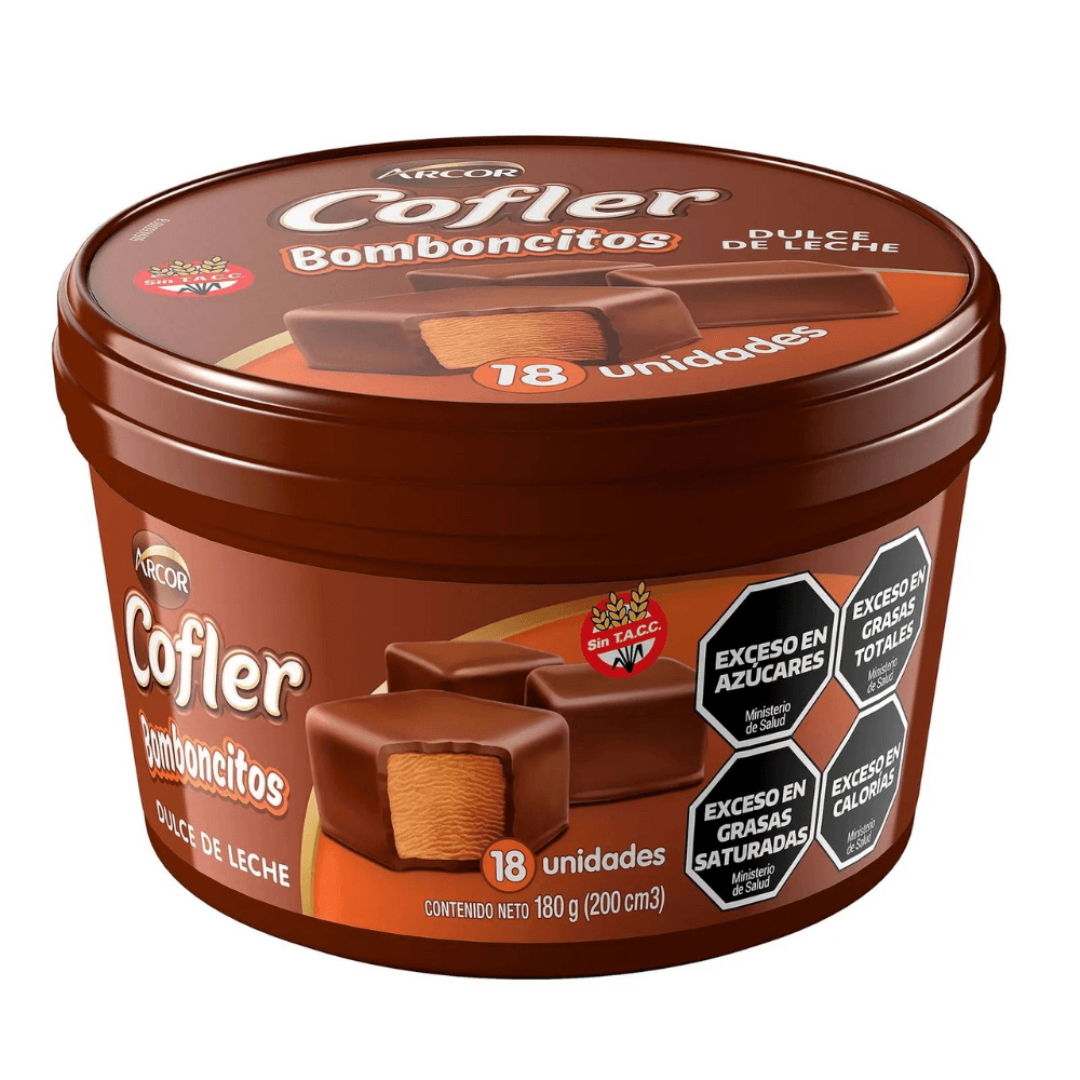 Helado Bomboncitos Bites Dulce de Leche Cofler 180gr