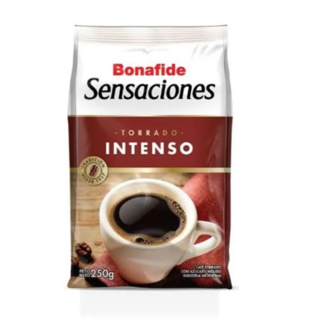 Café Torrado Molido BONAFIDE Intenso 250gr