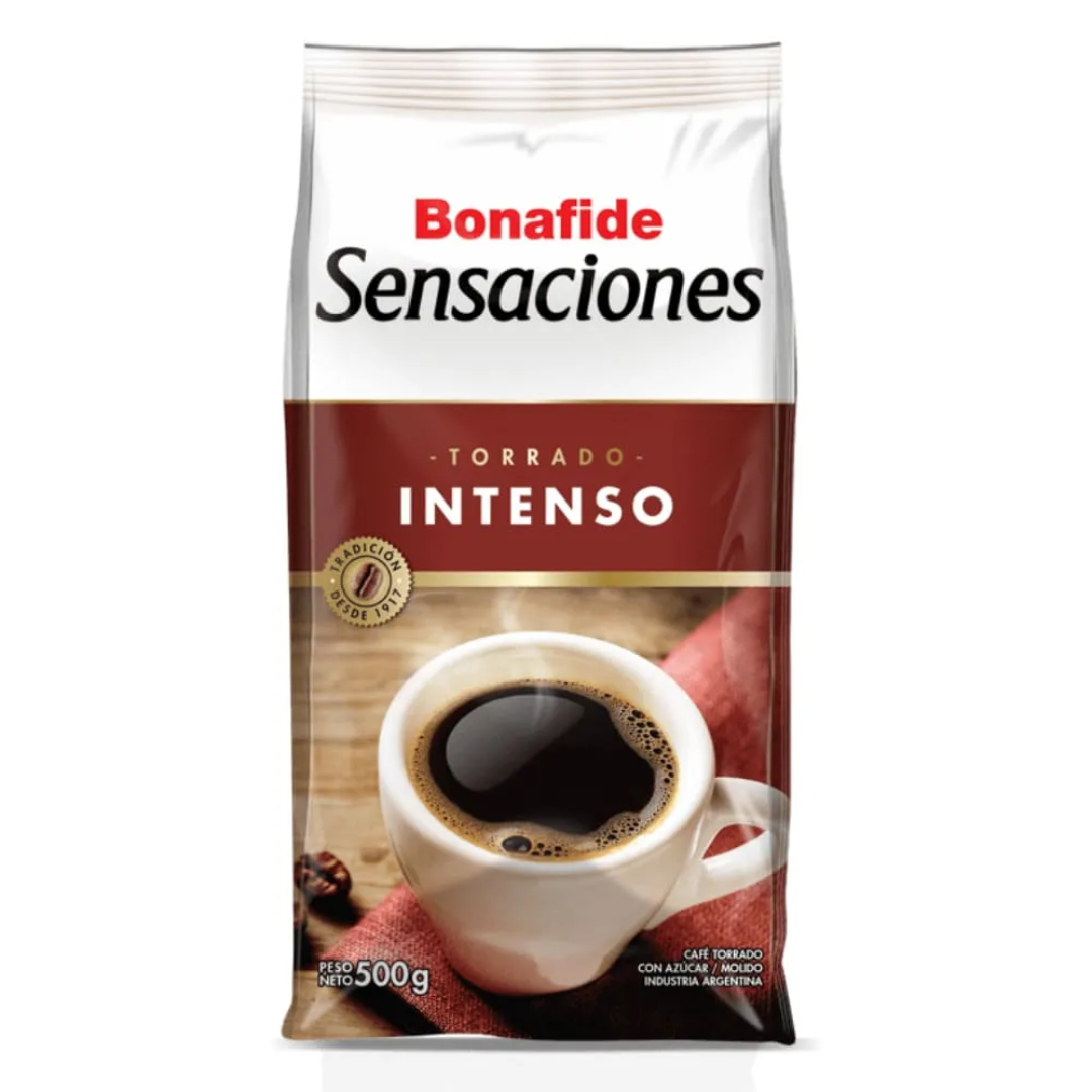 Café Sensaciones Bonafide Torrado Intenso 500gr