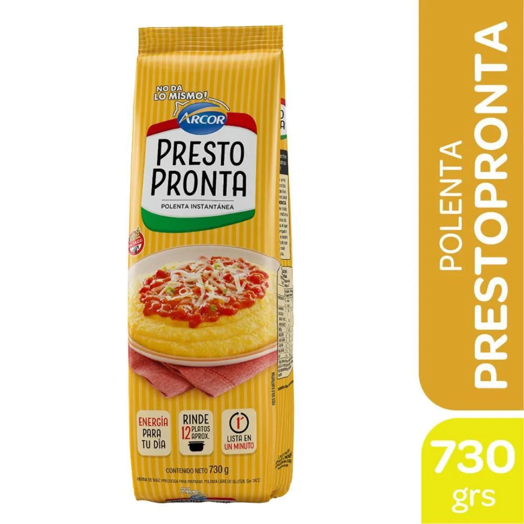 Polenta Instantánea Prestopronta 730gr