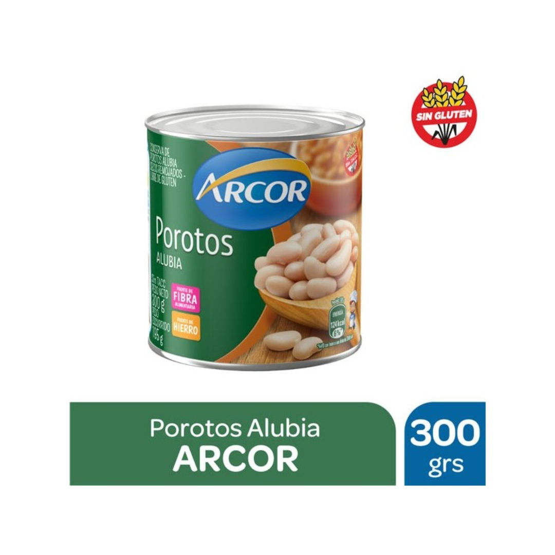 Porotos Alubia Arcor 320gr