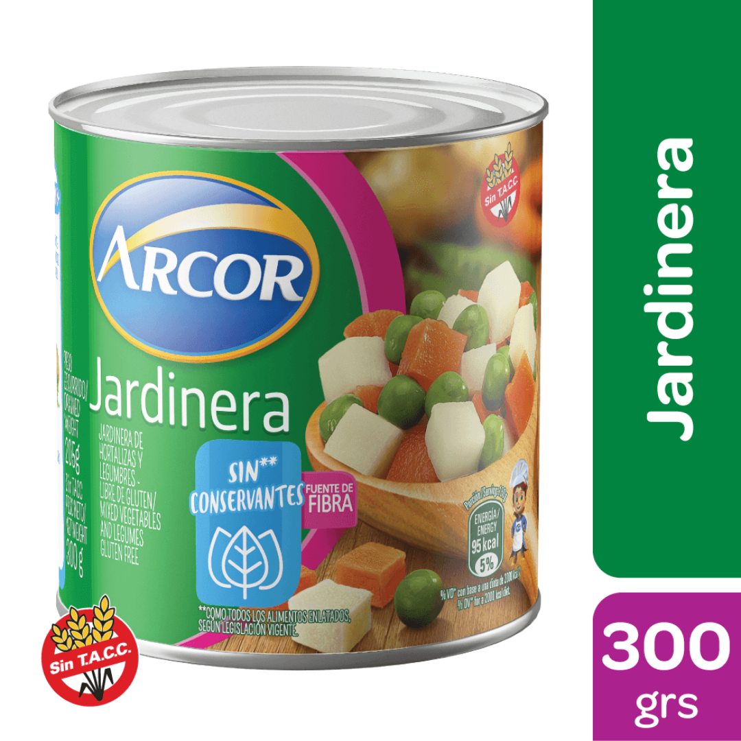 Jardinera Arcor 300gr