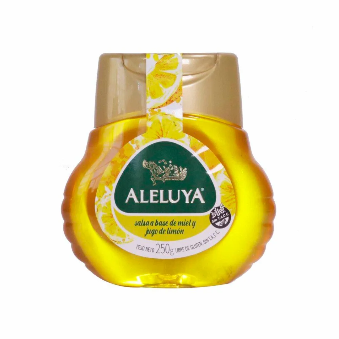 Miel Liquida Aleluya Con Limon 250gr