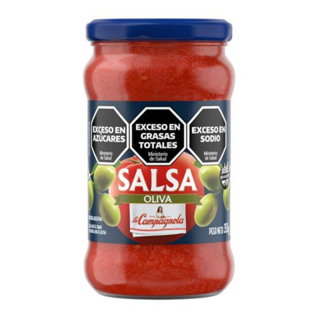Salsa De Tomate Oliva La Campagnola 350gr