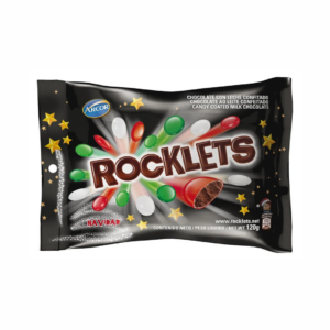 Confites Rocklets de Chocolate 120gr