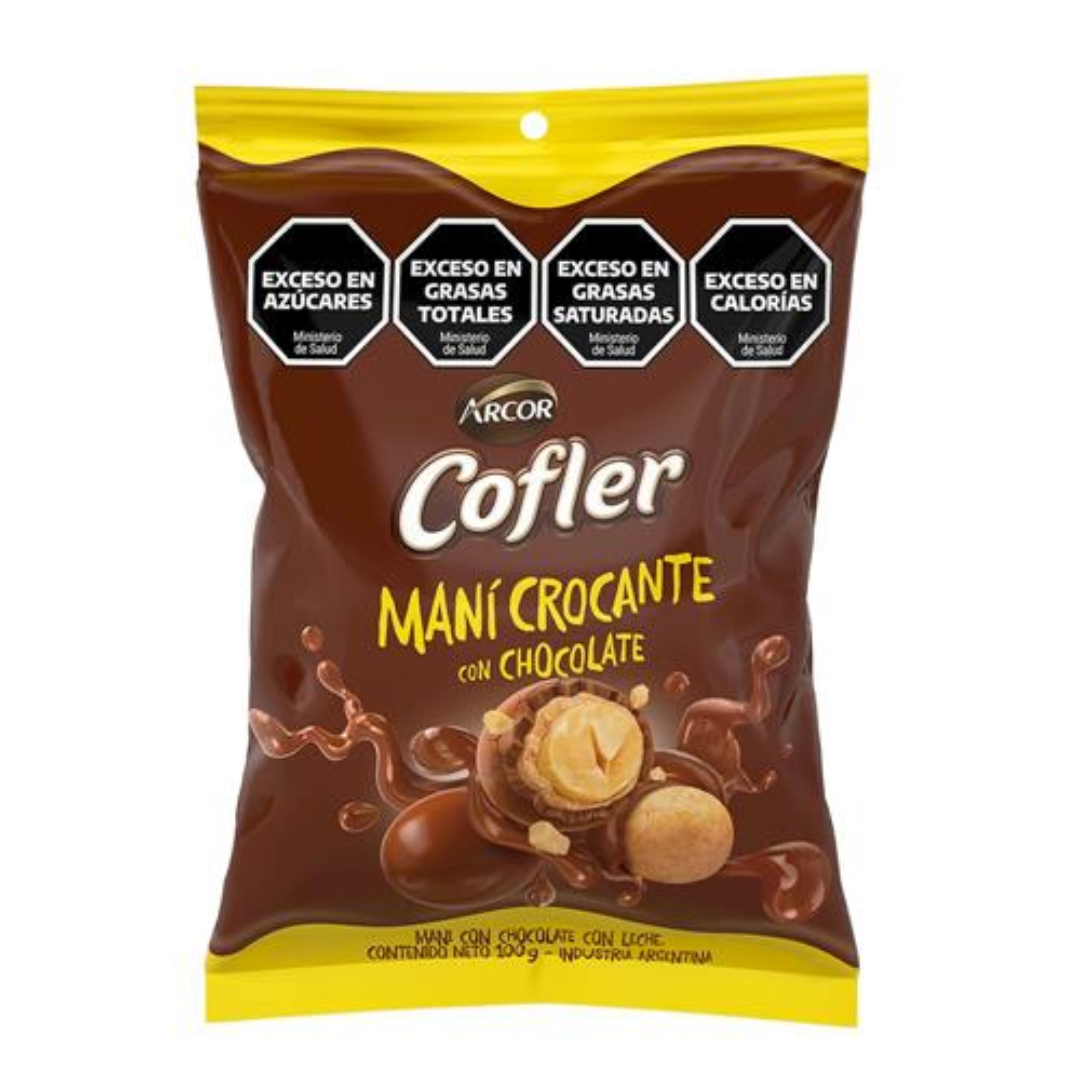 Maní Con Chocolate Crocante Cofler 100gr