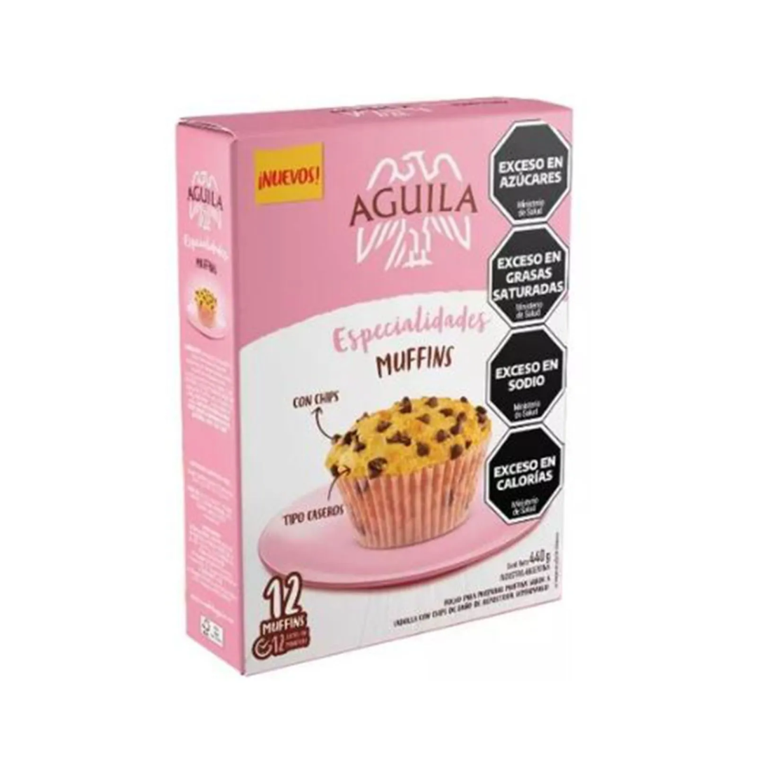 Premezcla Muffins Con Chips Aguila 440gr