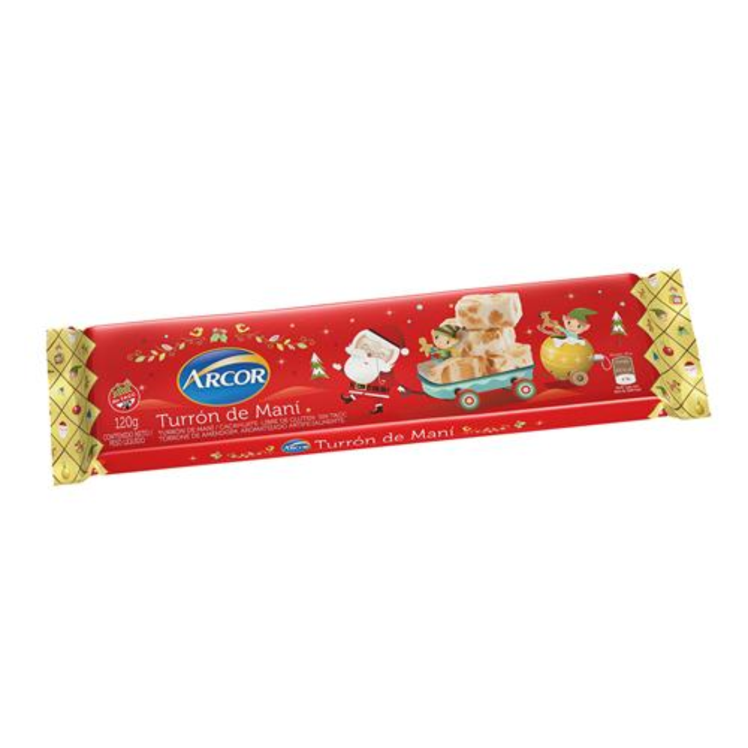 Turron Mani Arcor 120gr