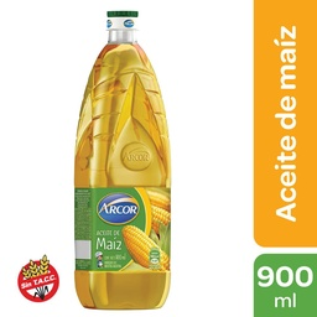 Aceite de maíz Arcor 900ml