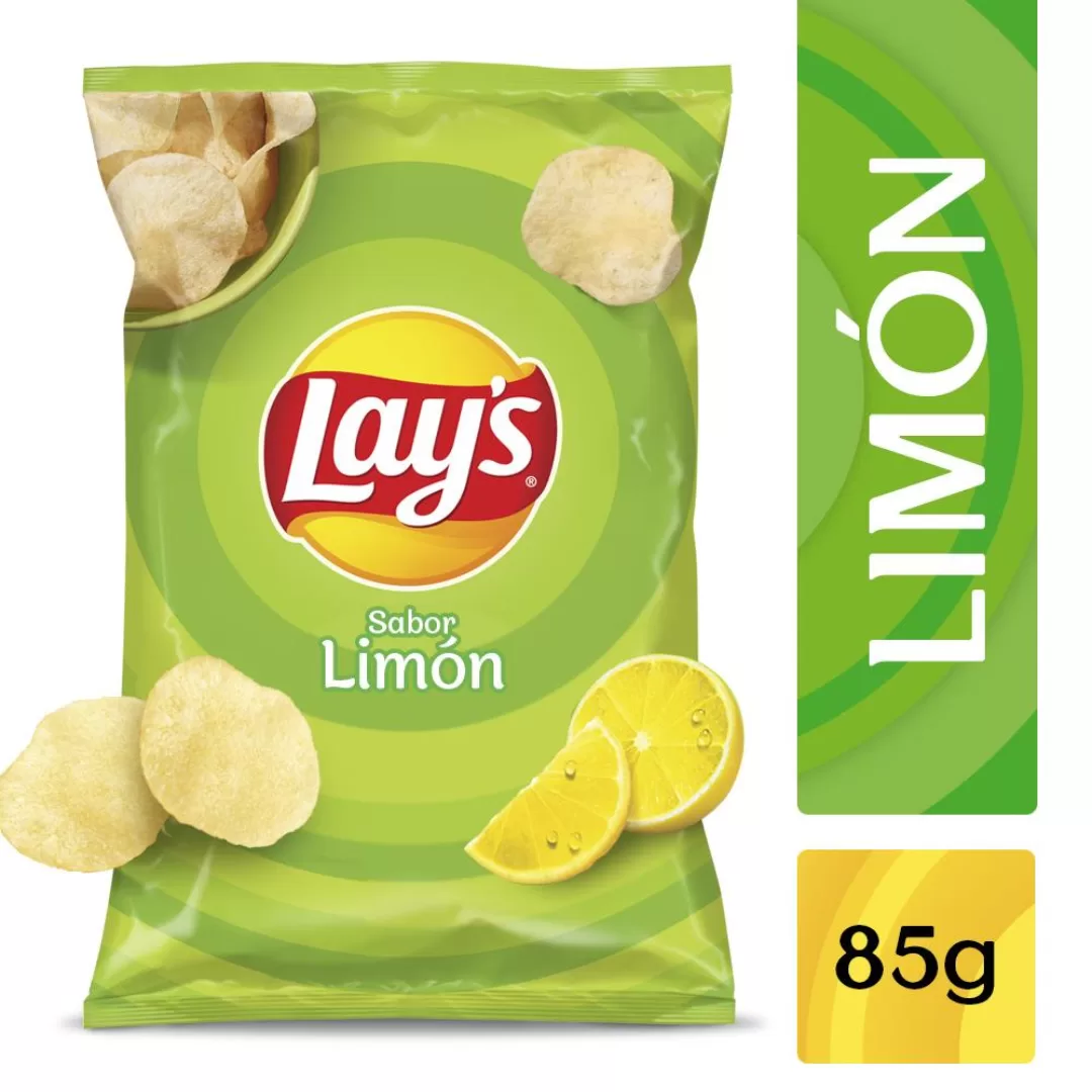 Papas Fritas Sabor Limon LAYS 85g