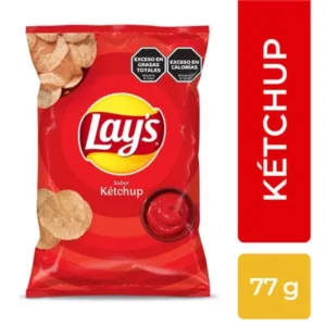 Papas Fritas Sabor Ketchup Lays 77g