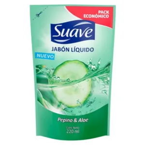 Jabón Liquido Pepino Y Aloe Suave 220ml
