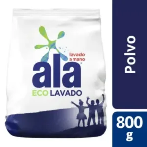 Jabon En Polvo Ala Lavado Mano Máxima Suavidad 800g
