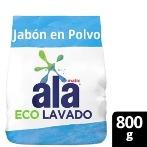 Jabon En Polvo Ala Matic Máxima Suavidad 800g