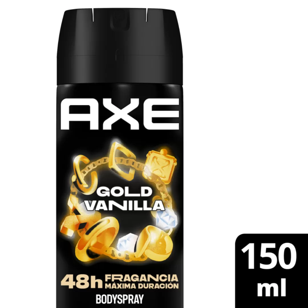 Desodorante En Aerosol Axe Gold Vainilla 150ml