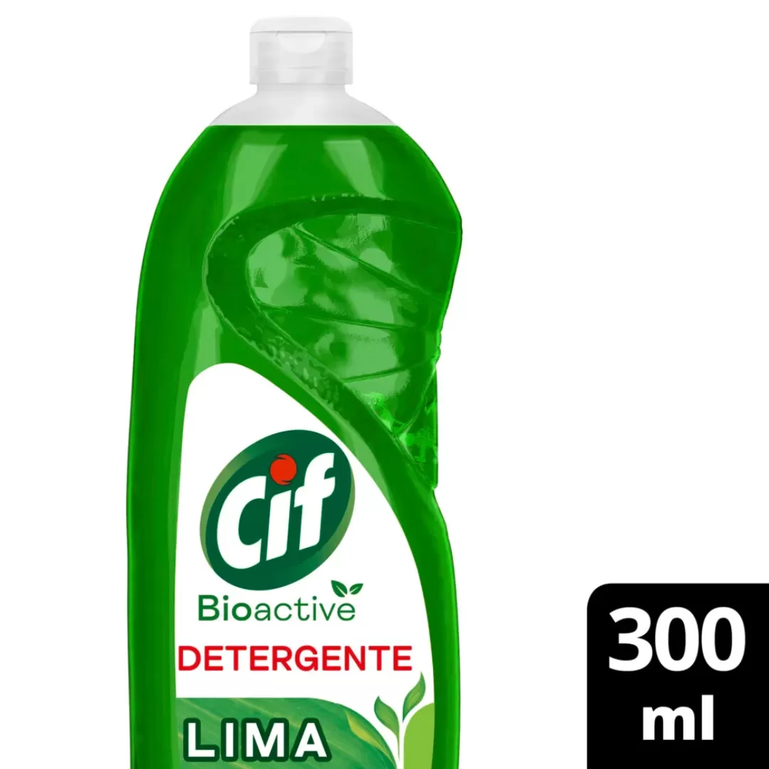 Detergente CIF Bioactive Lima Botella 300ml