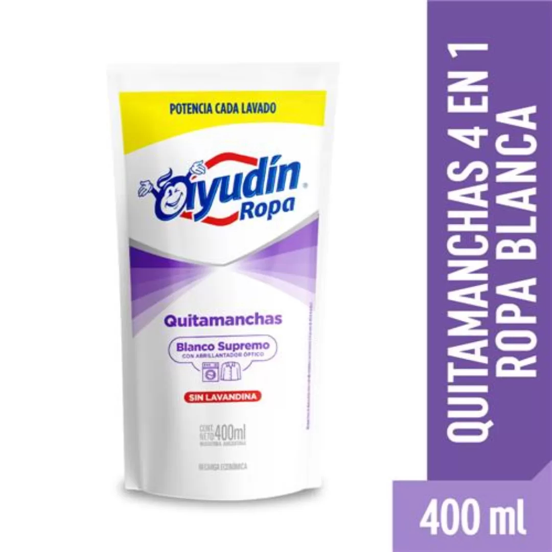 Lavandina Ayudin Blancos Supremo 400ml