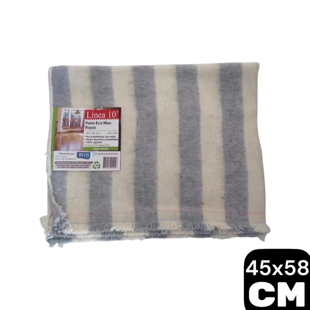 Trapo de Piso Ecomax Rayados 45 x 58cm