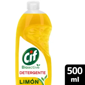 Detergente Cif Bioactive Limón Botella 500 Ml