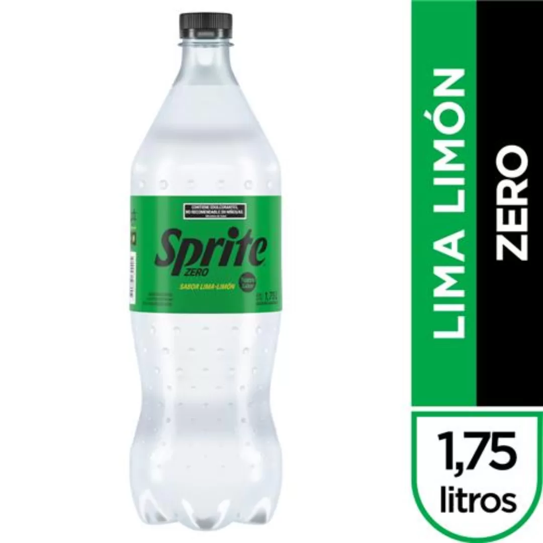 Gaseosa Sprite Lima-Limón Zero 1.75L