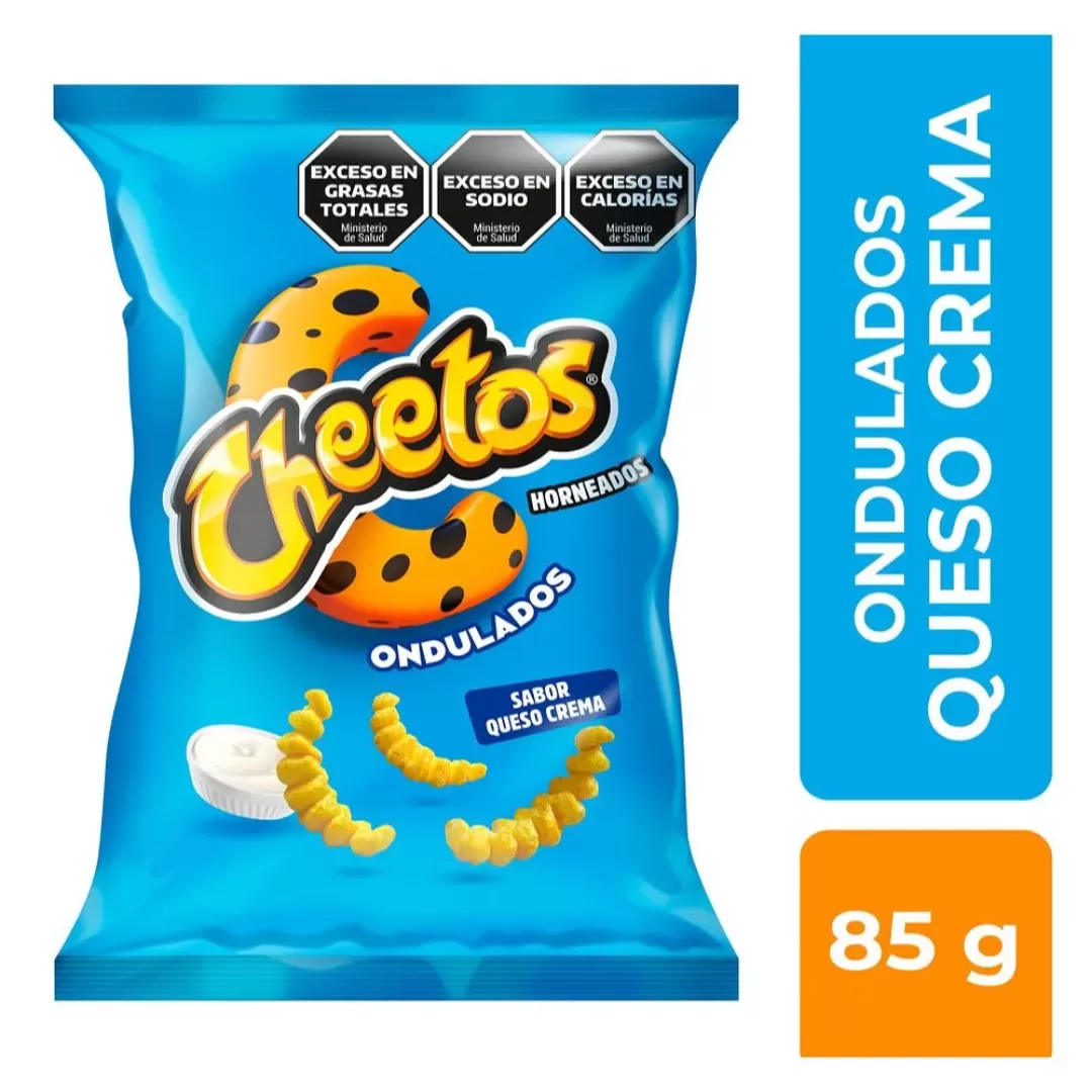 Cheetos Ondulados Sabor Queso Crema 85gr