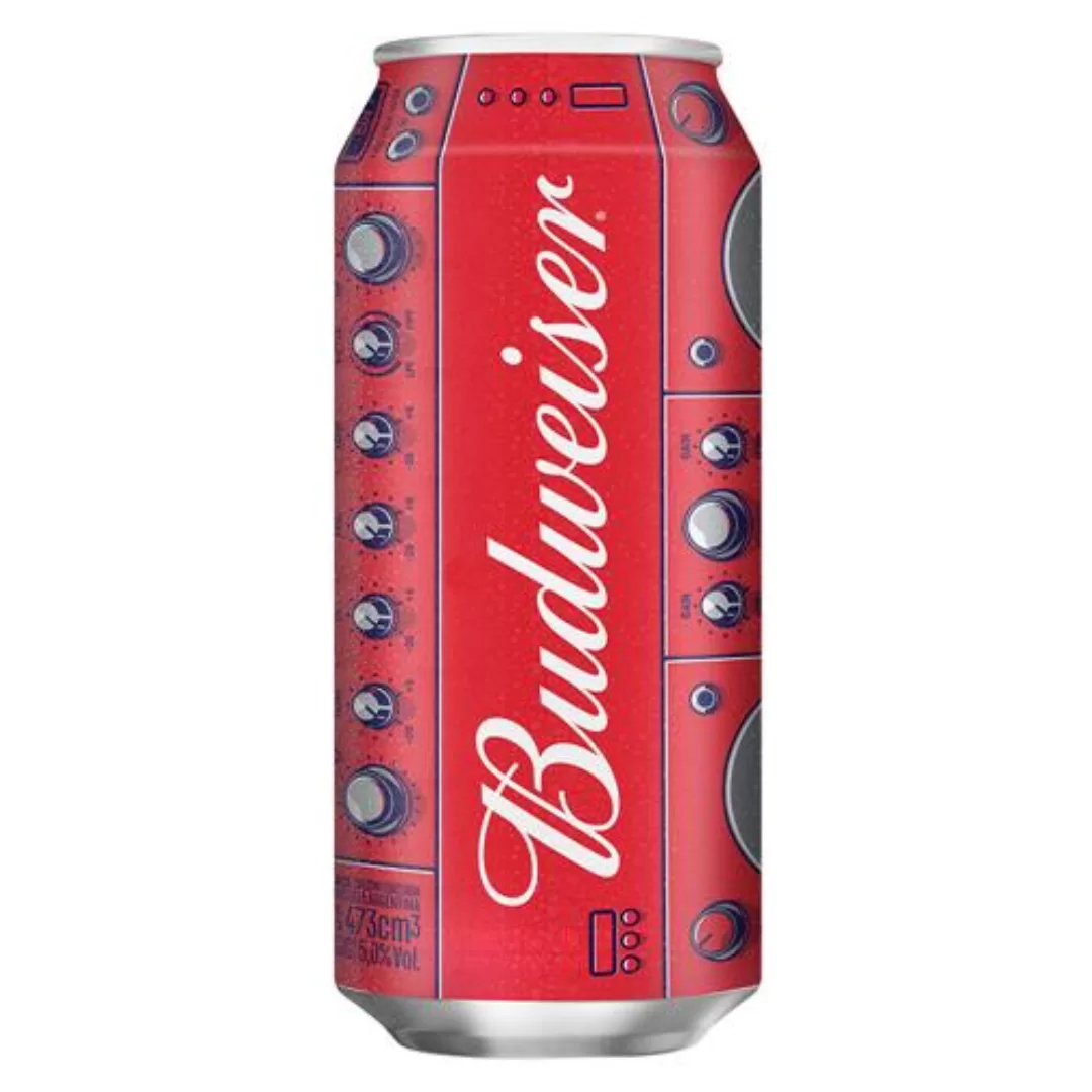 Cerveza Música Budweiser 473ml