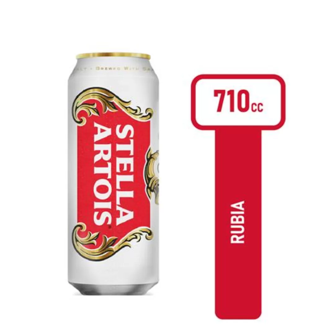 Cerveza Premium Lager Stella Artois 710ml