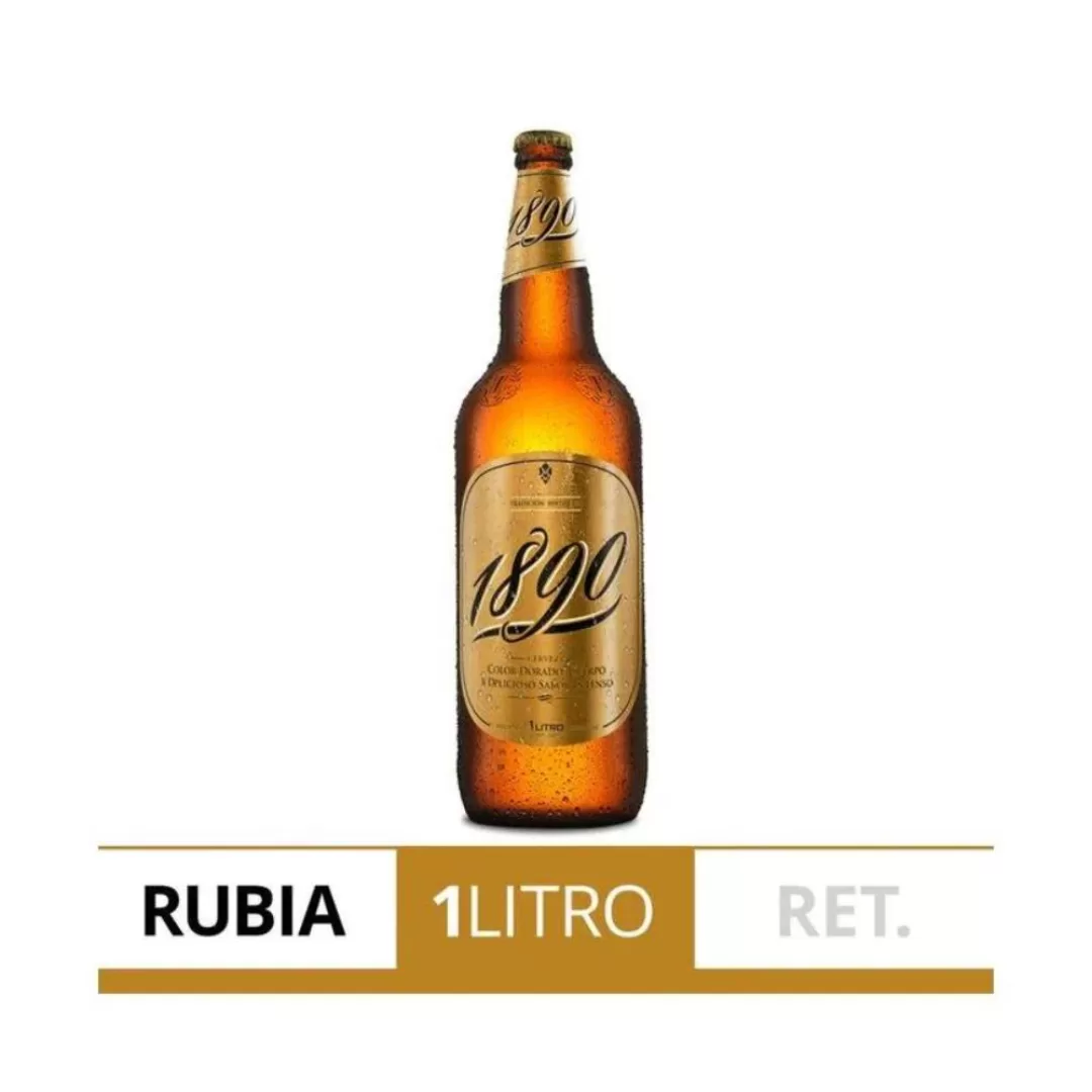 Cerveza QUILMES 1890 Botella 1L