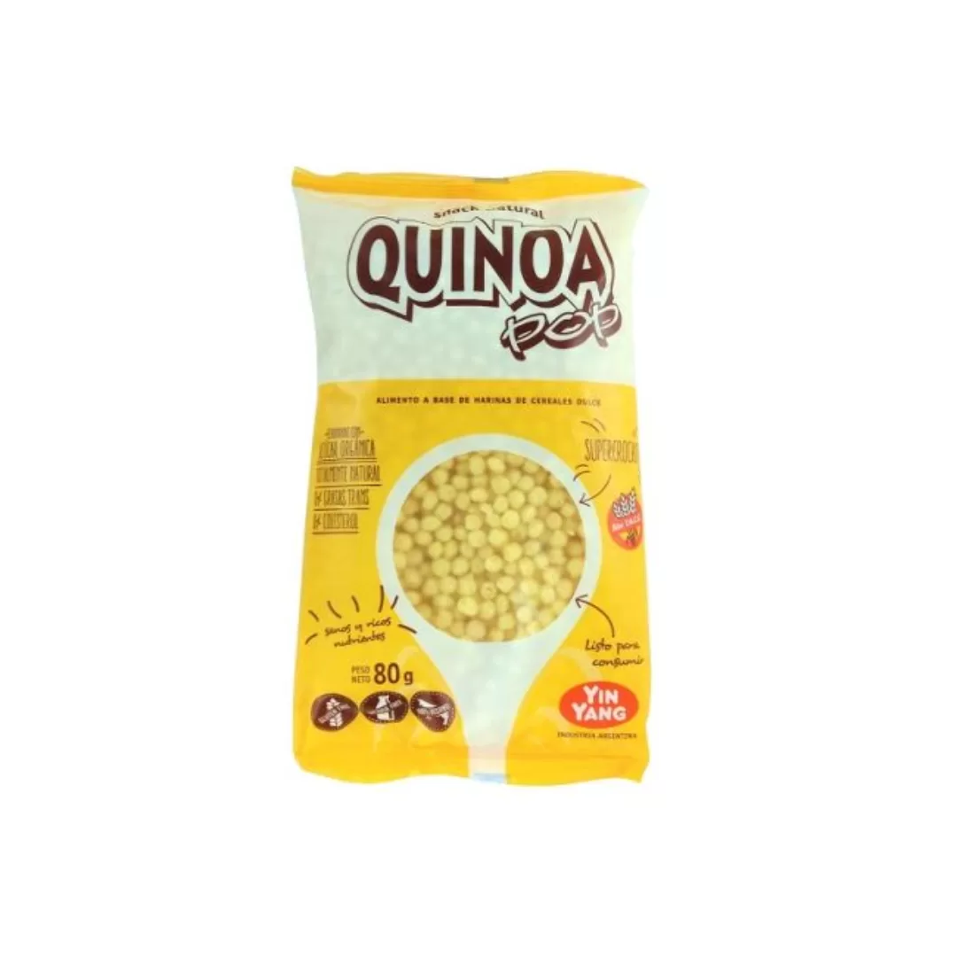 Quinoa Pop Inflada Yin Yang 80g