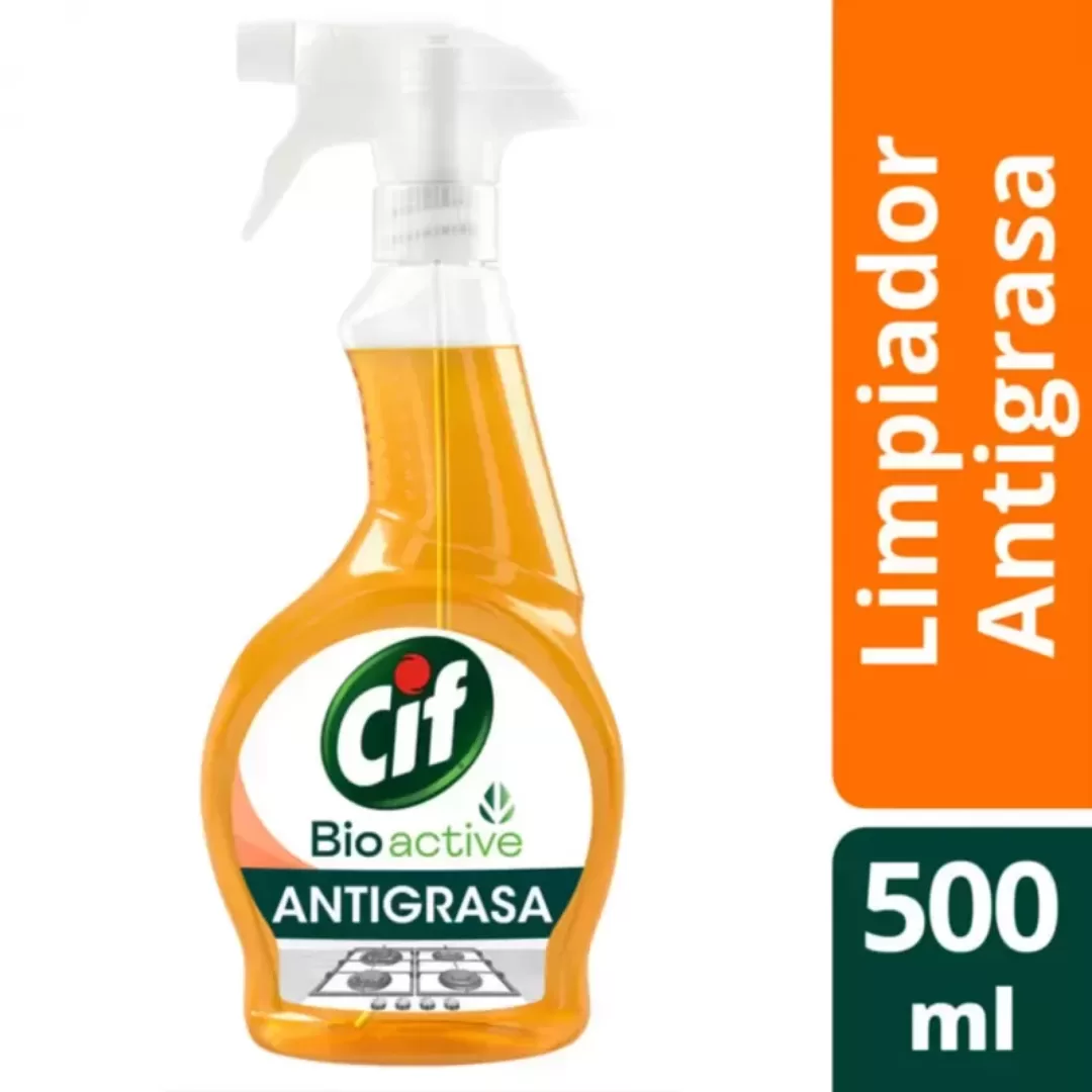 Limpiador Cif Antigrasa Biodegradable Gatillo 500ml