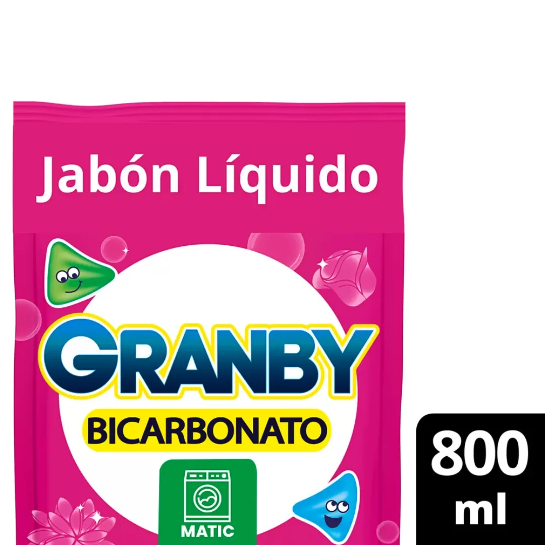 Jabón Liquido Ropa Rosas Gramby 800ml