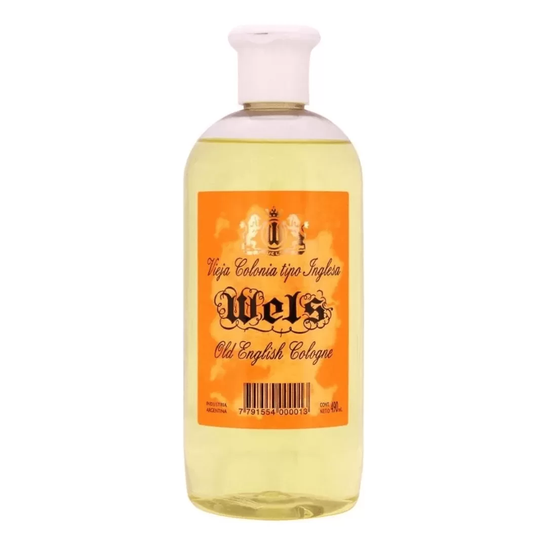 Wels Vieja Colonia Tipo Inglesa 490ml Envase Plástico