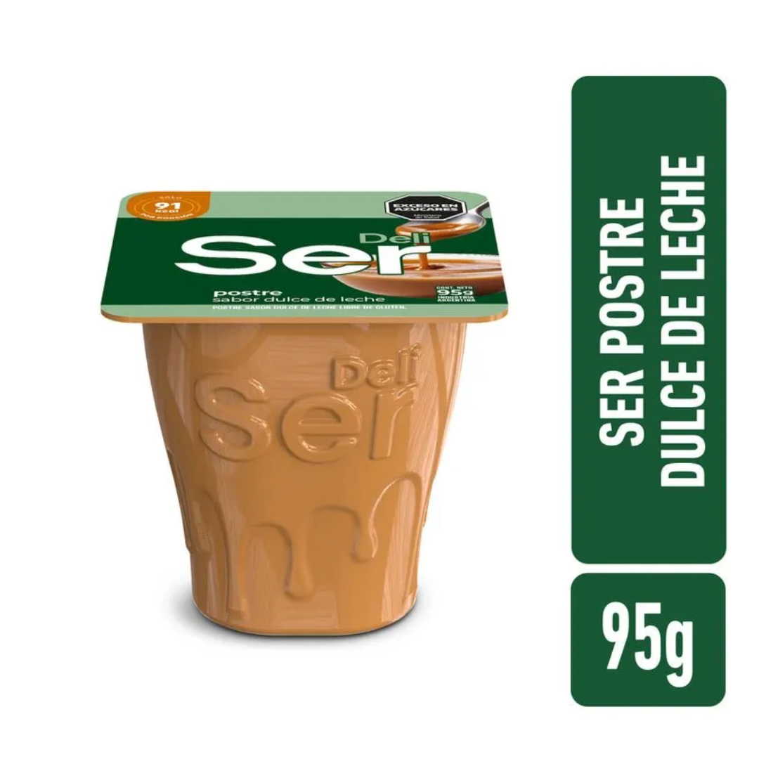 Postre Deli Dulce De Leche Ser 95gr