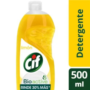Detergente Cif Limón Bioactive 500ml