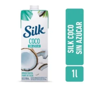Bebida A Base De Coco S/Azúcar Silk 1L