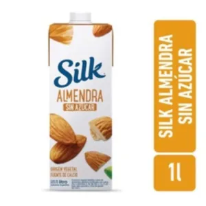 Bebida A Base de Almendras S/azúcar Silk 1L