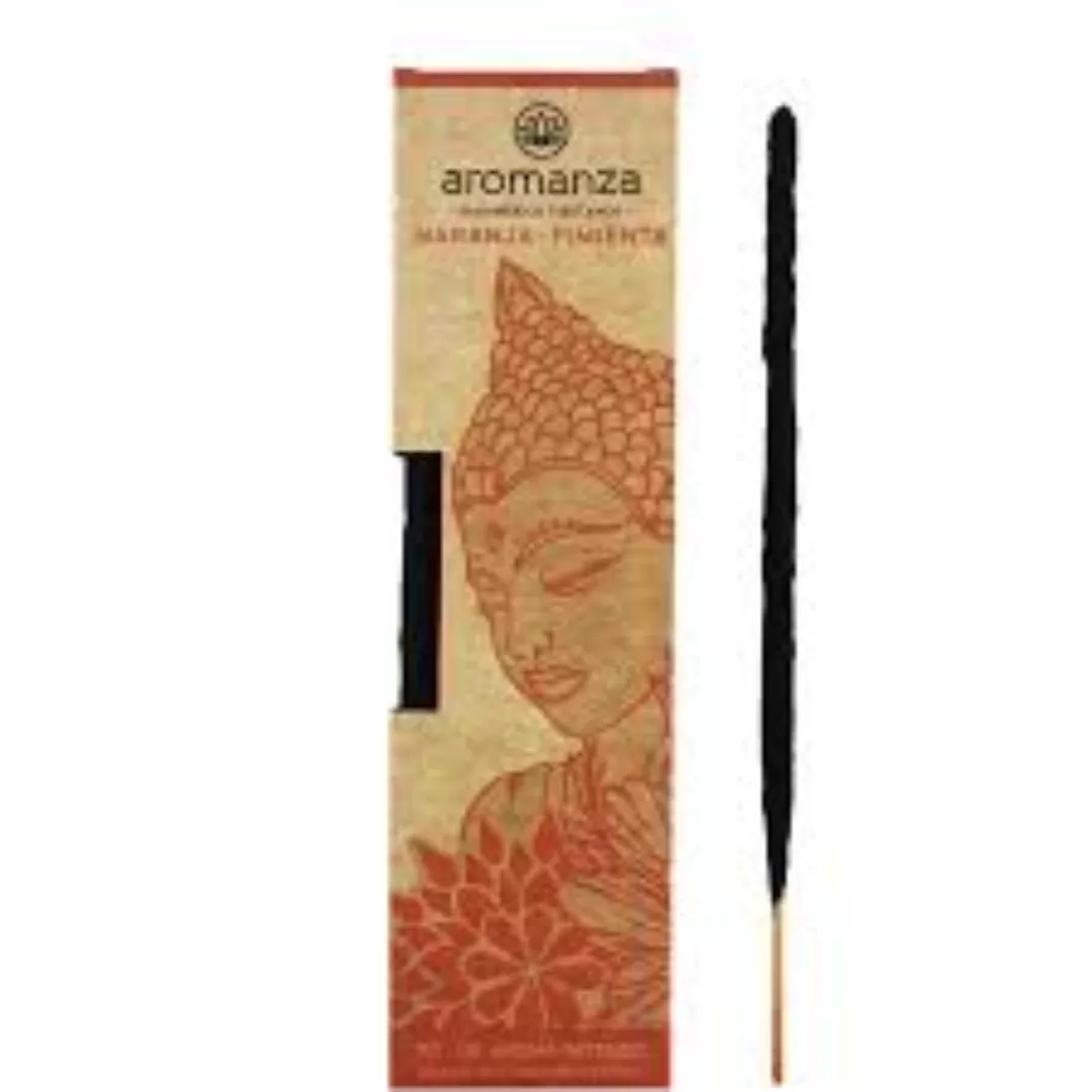 Sahumerios Aromanza Tibetanos Naranja Pimienta 8 und