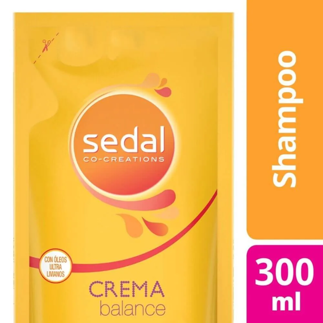 Shampoo Crema Balance Hidratacion Sedal 300ml