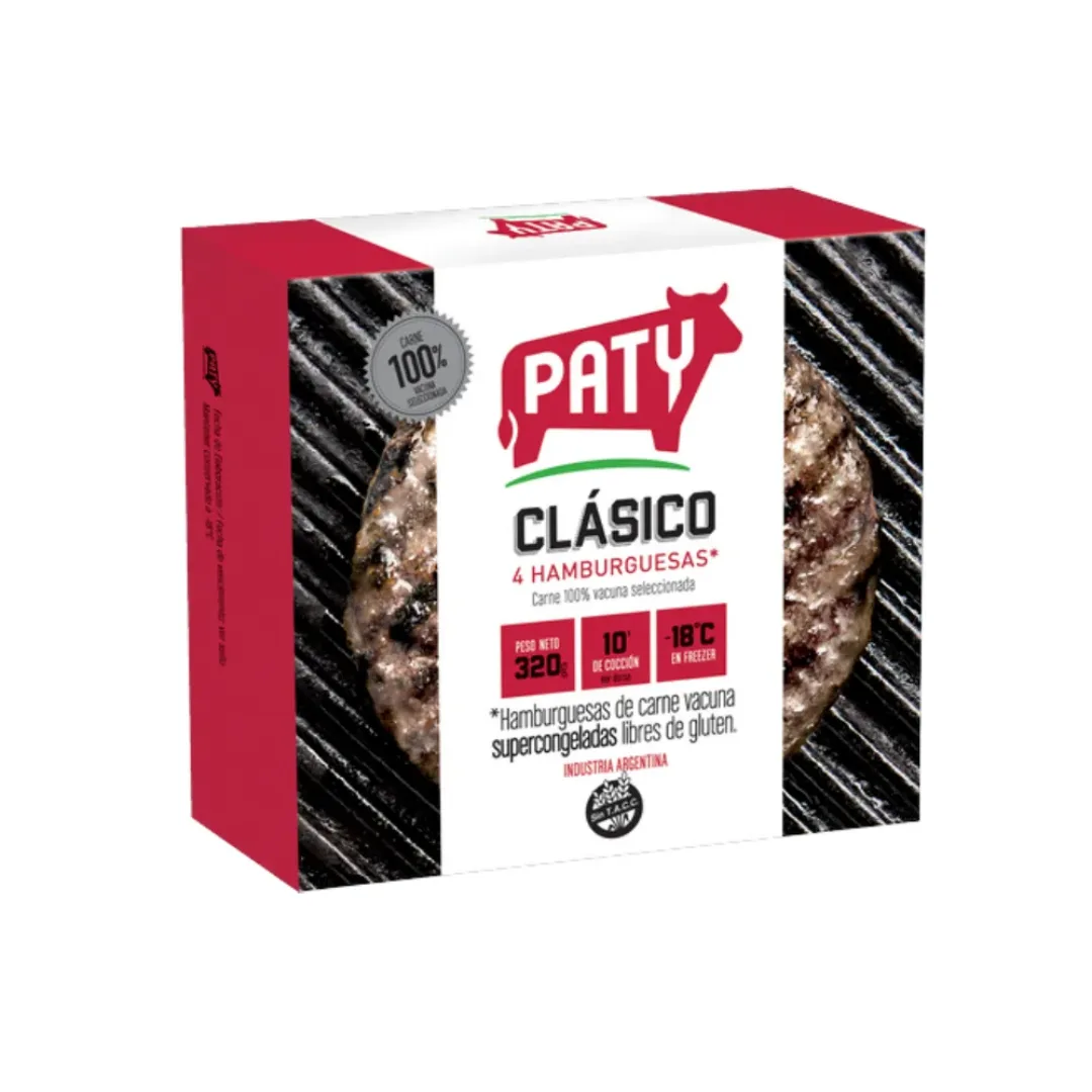 Paty de Carne Clásicas 4Un 320g