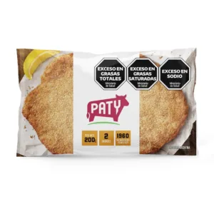 Milanesas Carne Vacuna Paty 2Un 180g