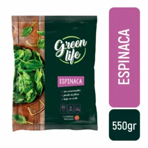 Espinaca Iqf Green Life 550g
