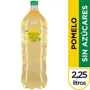 Agua Saborizada Aquarius Sin Azúcares Pomelo 2,25L