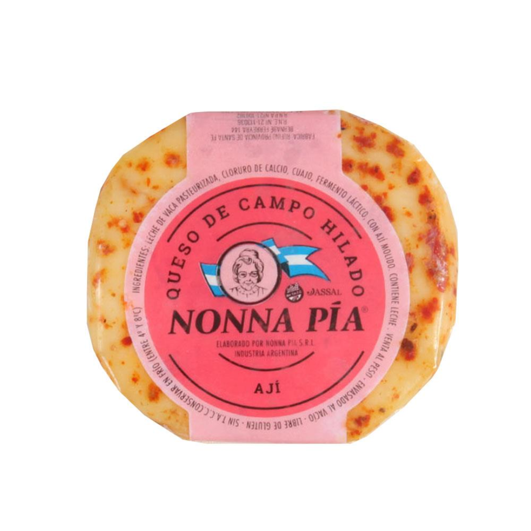 Queso De Campo Hilado Ají Nonna Pia 210g