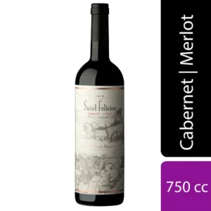 Vino tinto Cabernet Merlot Saint Felicien 750ml