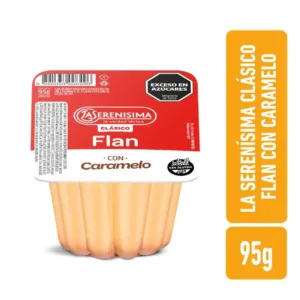 Flan Vainilla La Serenisima Clasico 95g