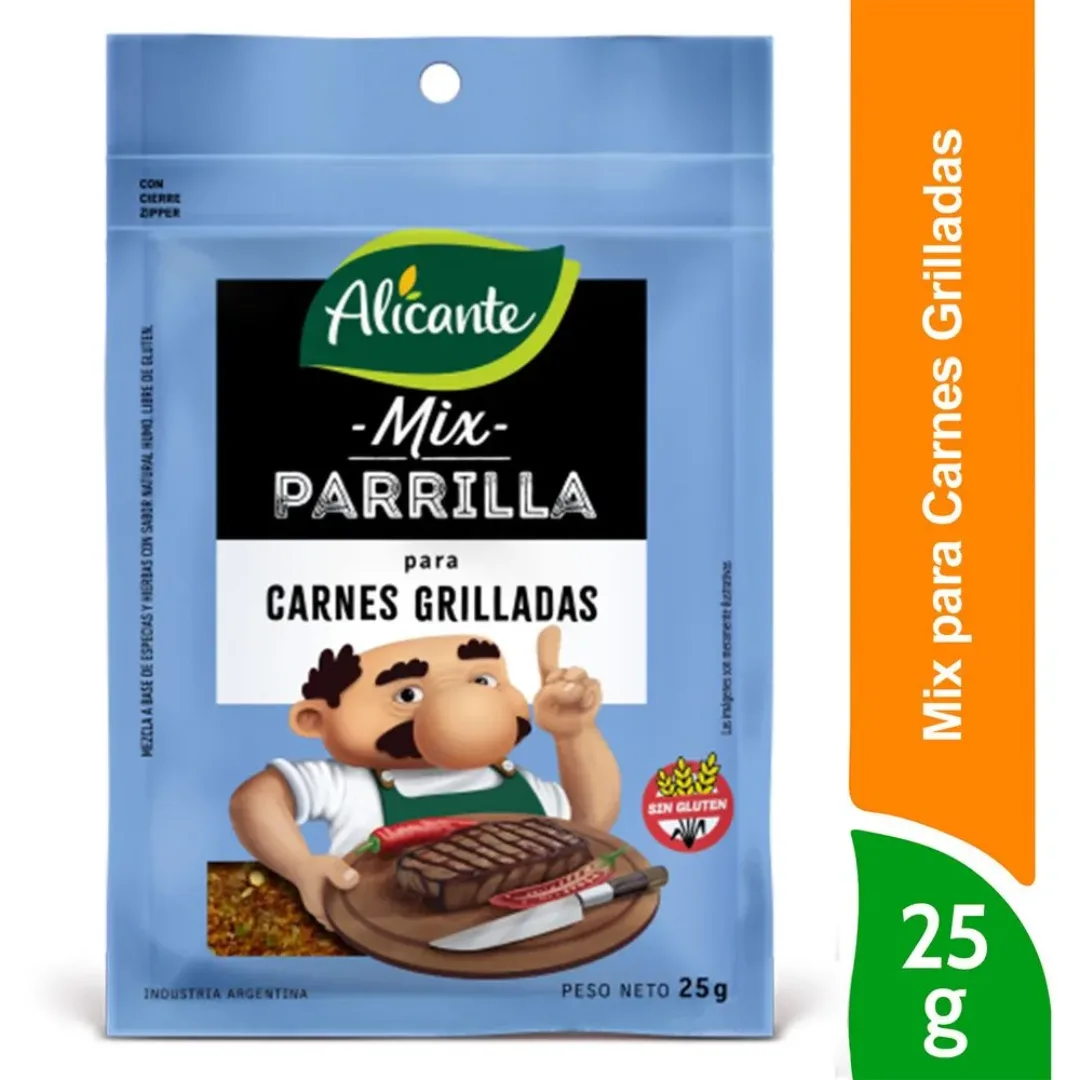 Mix Alicante Carnes Grill 25g