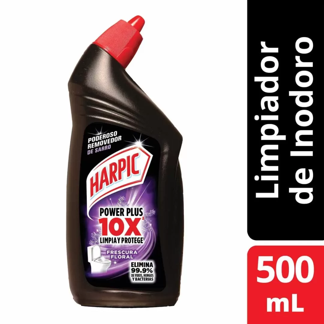 Limpiador Inodoro Harpic Liquido Plus Fresh 500ml