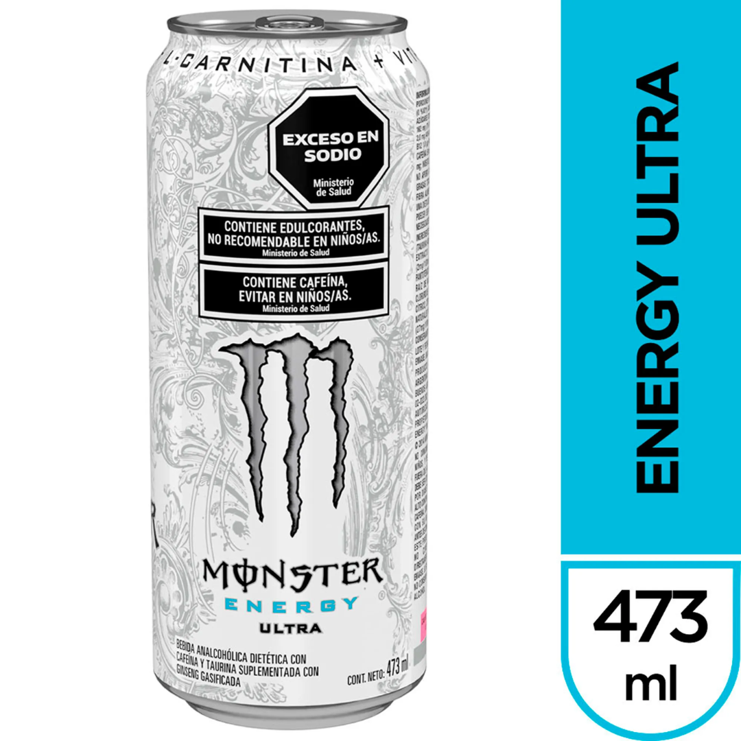 Energizante Monster Ultra 473ml
