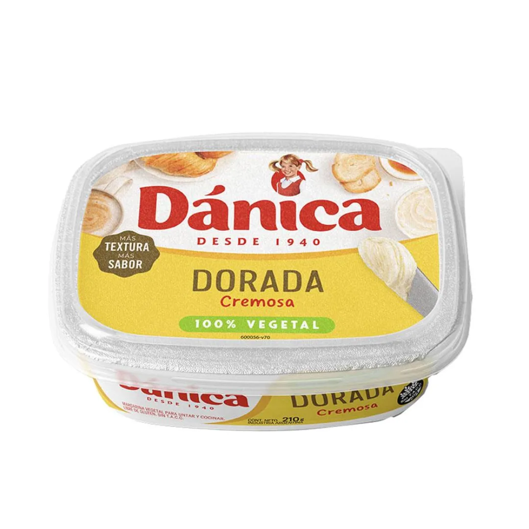Margarina Dorada Danica 210g